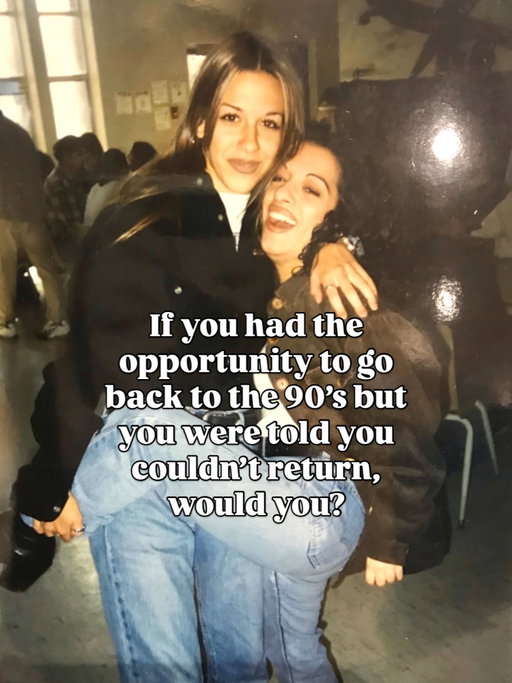 Would you go back if you couldn’t return?

We always say we’d love to go back to the ‘90s. Not because we’d want to change anything—we wouldn’t. Every mistake, every lesson, every memory helped shape who we are today.

But if we could visit for just a little while, we’d slow down and soak it all in. We’d appreciate the late-night phone calls, the mixtapes, the excitement of waiting for your favorite song on the radio, and the way life felt just a little simpler.

Life seemed kinder somehow. Less rushed. More present. We didn’t know we were living through days that would one day become the memories we’d cherish most.

The funny thing about nostalgia is that it’s not really about wanting to go back—it’s about realizing how special those moments were all along.

And maybe that’s the lesson: appreciate today the way you’ll miss it tomorrow 💜📸

#90s #wayback #goodtimes #friends #reminisce