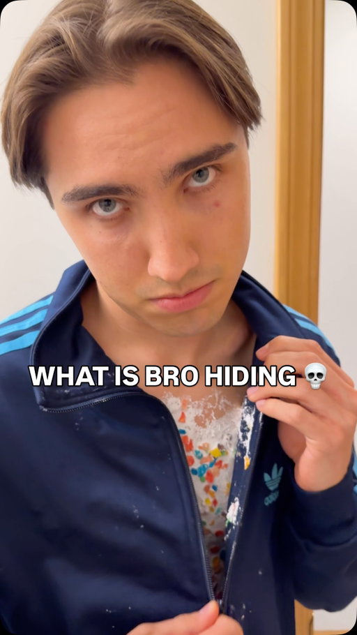 Do not let him in the bathroom #gurgle #skit #cereal #funny #roommate