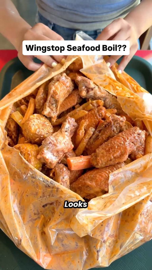 Who said boil bags are just for seafood, @bonannuhtit and @foodwithbros took it to Wingstop and changed the game. 🤌🏼

Where should they try it next?