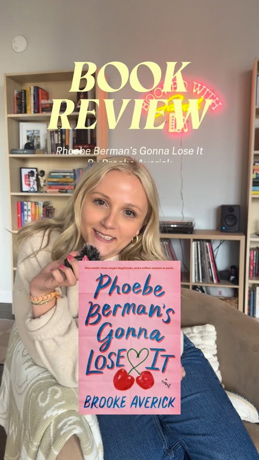@brookeaverick wrote a book!!!! ILY PHOEBE!!🍒❤️ also recorded this before she hit #2 on the NYT bestsellers list like WHAT!!!