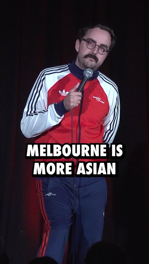 Melbourne is more Asian than Sydney now and I’m upset about it. 

I’m touring Australia in 2026, come see me live:
Sydney 13/06
Newcastle 24/07
Adelaide 15/08
Wollongong 05/09
Western Sydney 18/09
Cairns 18/10
Melbourne 24/10
Brisbane 14/11
Gold Coast 15/11
Canberra 21/11
Fremantle 27/11
Perth 28/11
Auckland 11/12

#standupcomedy #comedy #standup #comedian #australia