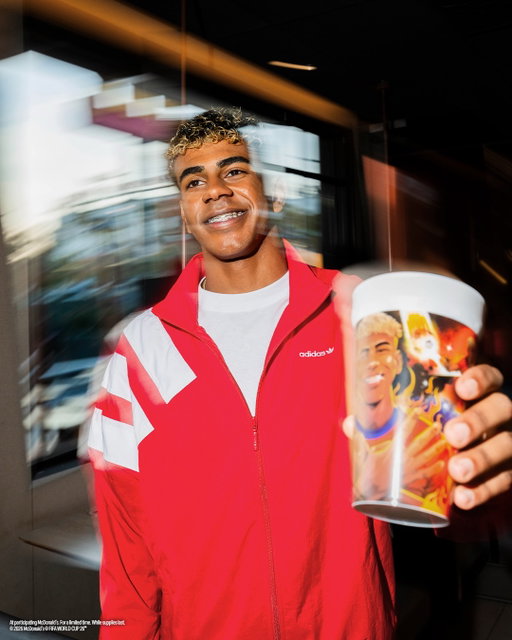 who u got?? get 1 of 9 legendary cups when u order the @fifaworldcup meal, out now in the US and rolling out globally. check ur local McD’s for availability.