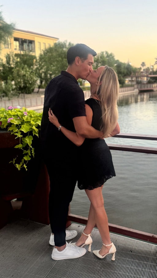 waiting for him to catch on 🤭 

#newlymarried #couple