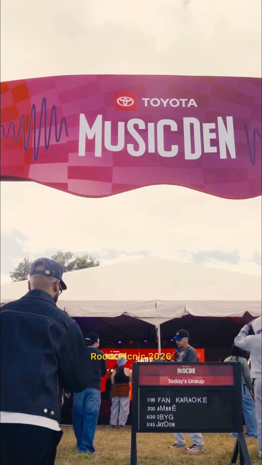 Culture, music, and good people. The Toyota Music Den at Roots Picnic had it all! #ToyotaPartner #letsgoplaces #RootsPicnic #bZ #RAV4