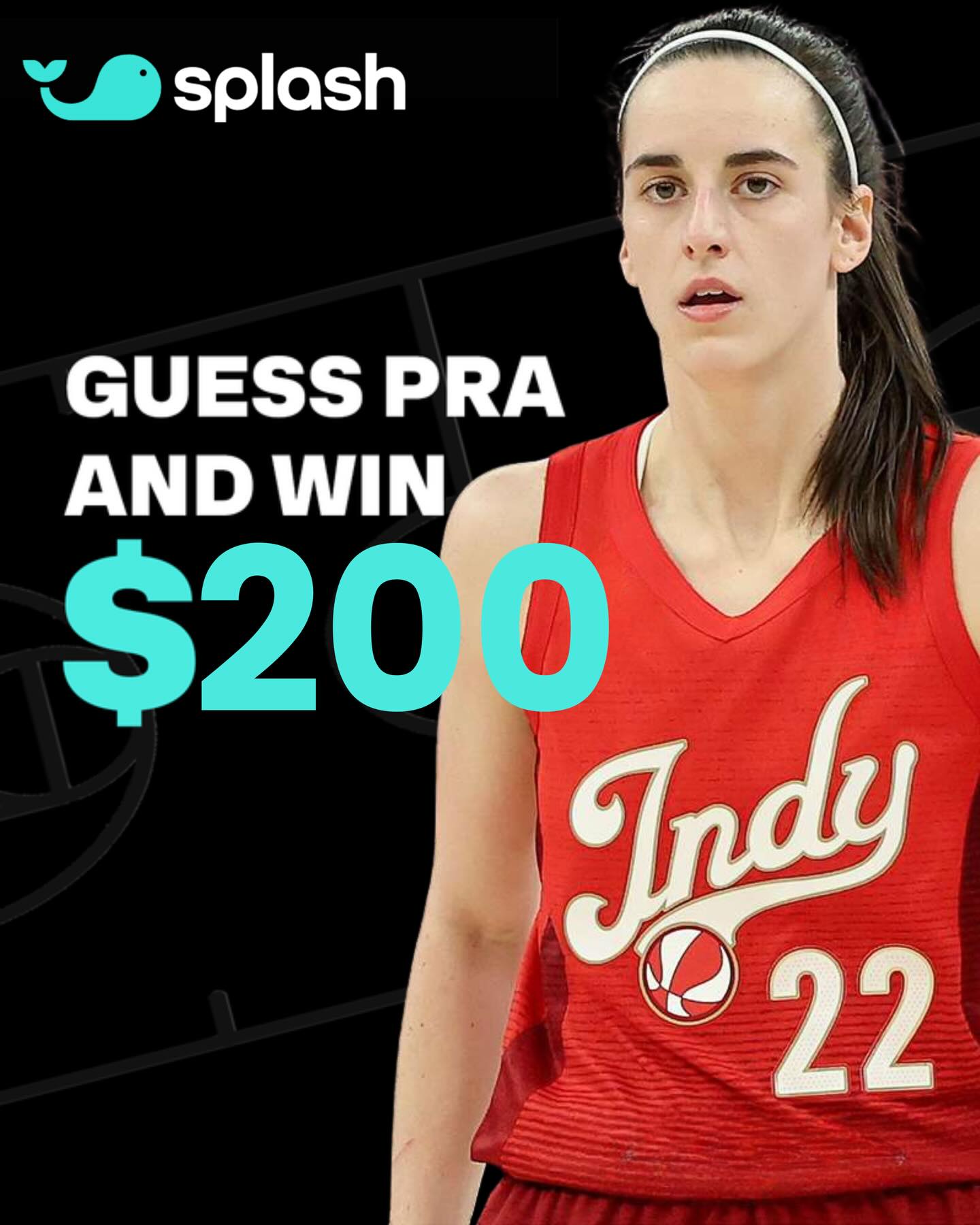 💰GUESS THE PRA AND WIN $200 

🤔 Predict Caitlin Clark's exact PRA in tonight’s game vs the Dream! 

⬇️ MUST follow, like, and comment your prediction below to enter 

📝Entries from X and Instagram will be considered, and must be commented before tip off

 🎟️ $200 in vouchers to the winner!

💸 If multiple people get it right, we will split the prize among all winners. 

📲 Join on QuickPicks

#WNBA #DFS #splashsports