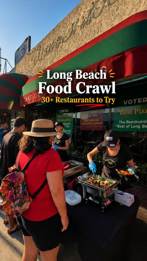If you’re looking for a fun food night in Long Beach, this monthly event on 2nd Street is a good one 🍴Local restaurants set up tasting bites all along the street, so you can try a bunch of different spots in one night without committing to a full meal at each place. There’s everything from pizza and BBQ to boba, desserts, and even dog treats, plus live music while you walk around. It’s called Stroll on 2nd Street and happens every third Wednesday + Thursday of the month from 5–9pm.

#thingstodoinlosangeles #losangeles #la #reels #explorepage