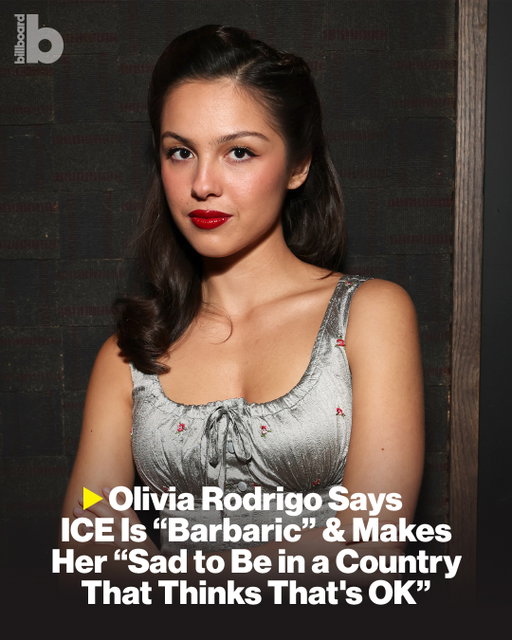 Olivia Rodrigo is standing firm in her opposition to ICE as it carries out mass deportations and aggressive raids under the Donald Trump administration.⁠
⁠
In a new cover story interview, she reflected on the Department of Homeland Security using her song "All-American B--ch" to soundtrack a video glorifying ICE last year and telling them not to "ever use my songs to promote your racist, hateful propaganda.”⁠
⁠
“What they’re doing is so awful and barbaric and cruel,” she told 'Dazed.' “I am really sad to be in a country that thinks that’s OK.”⁠
⁠
See what else she had to say at the link in bio.