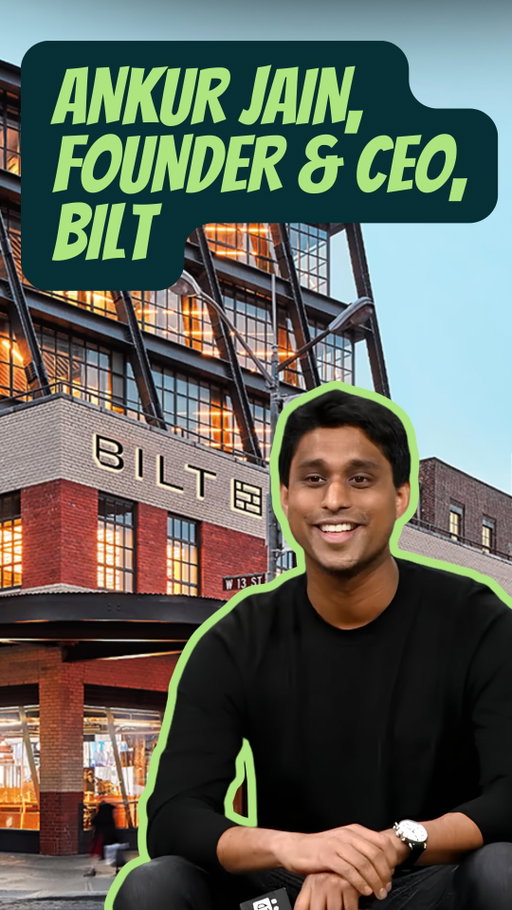 Meet Ankur Jain (@ankurjain) - Founder and CEO of @bilt 

@bilt is the rewards platform built around where you live. Bilt initially started as rewards on rent, but has now evolved to become the fastest growing neighborhood commerce platform in the United States.

Last valued at approximately $11 billion, Bilt has raised nearly $1 billion from backers including General Catalyst, Ontario Teachers’ Pension Plan, and others. Today, the company powers 1 in 4 apartment buildings in the U.S. and has over 6.5 million members - and growing!

Before Bilt, Jain helped lead product at Tinder after selling his first startup to IAC. Now, with Bilt launching mortgage rewards and endlessly expanding their neighborhood commerce ecosystem, he says he hopes to keep building the company for the next 10, 20, or 30+ years.