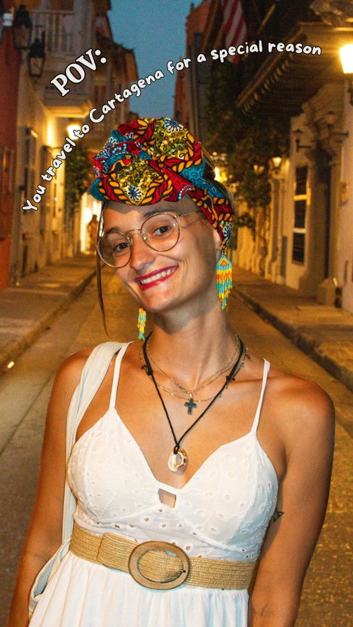 It wasn’t the only reason, but it was definitely one of them. 🌸

I had been wanting to get this hairstyle done by @ros_coronandoando in Cartagena.

The tradition of headwraps among Afro-Caribbean women has a complex history. During slavery, many enslaved women were forced to cover their hair with plain headwraps as a form of control and marginalization. 

After liberation, women of African descent in the Caribbean reclaimed their identity by styling their hair with colorful turbans, headbands, and big earrings. It became a powerful form of self-expression and cultural identity. ✨🫶🏽

Today, you’ll find bandanas and headbands all over the streets of Cartagena for sale. 

I like to think that when Rosmery styles the hair of travelers in the streets of Cartagena, she’s sharing a small piece of that history and culture with us—welcoming us into her city through a tradition that continues to evolve. 💛💙♥️
