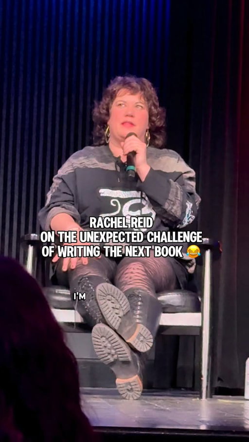 Rachel Reid talking about the very real challenge of writing the next book in the Heated Rivalry Game Changers series now that readers picture actual actors as her characters… and suddenly it feels like she’s writing a request list 😂

🎥 Rachel Reid - Let Us Play - June 2, 2026 - Toronto 
@rachelreidwrites @paradiseonbloor
