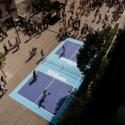 Dinks, drives, and nonstop vibes here at Roland-Garros