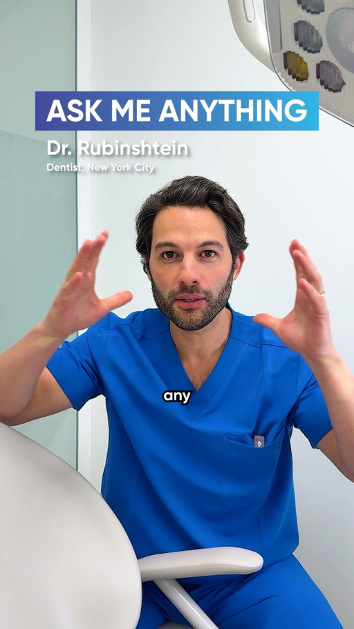We’re sparing you a check-up and bringing @dr_rubinshtein to you! Have more questions for our dentist? Drop them in the comments! 🙋‍♀️💭