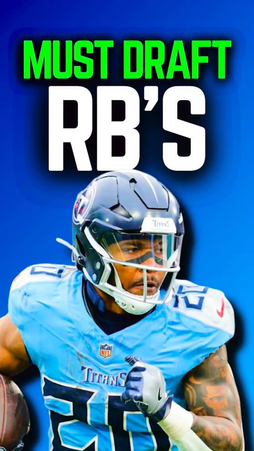 MUST-DRAFT Fantasy Football RB’s ✅🚀

Follow @fantasyfootballrocket To WIN YOUR LEAGUE This Year 🏆

#fantasyfootballtips #nfl #fantasy #fantasyfootball #runningback