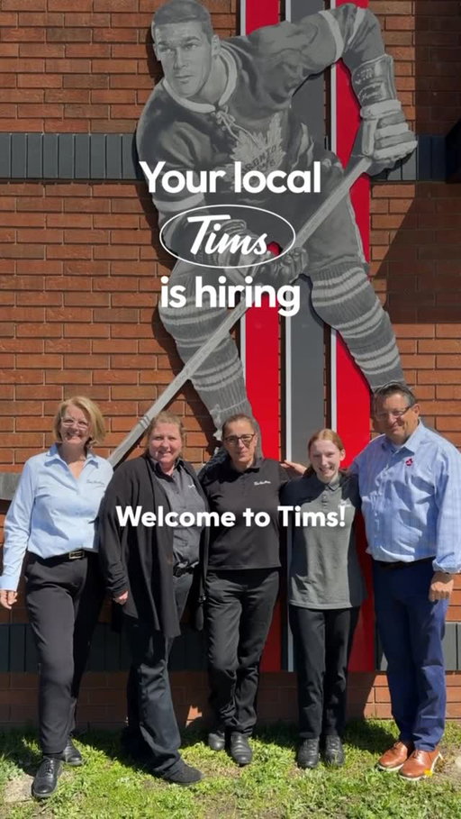 Whether you’ve been with the team for 5 years or 40 years, the opportunities provided to Tims team members are endless. Join the Tims team today - head to our link in bio. 

👋 Local owners: Bill and Kim 
📍Location: Parry Sound, Ontario