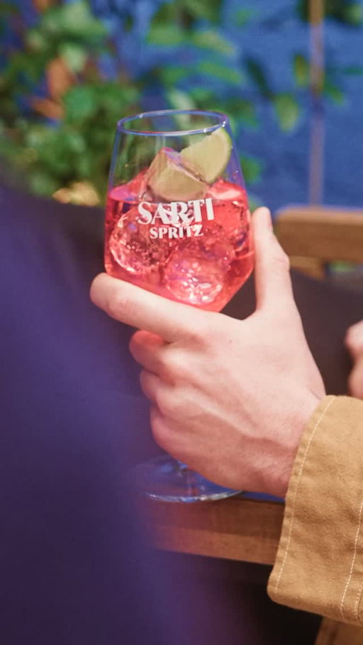In true Sarti style. #SartiSpritz #EnjoyResponsibly