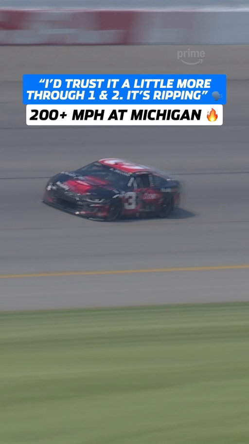 Nothing beats 202 MPH for breakfast 😳 #NASCARonPrime