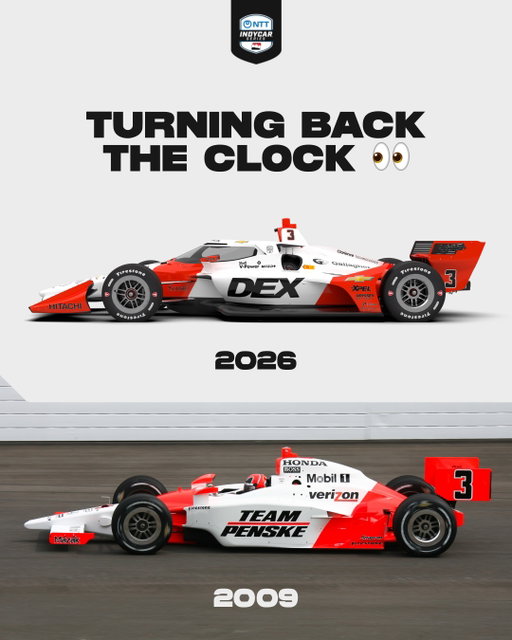 Some things never go out of style 😮‍💨
 
Scott McLaughlin’s St. Louis livery pays tribute to a Team Penske classic.