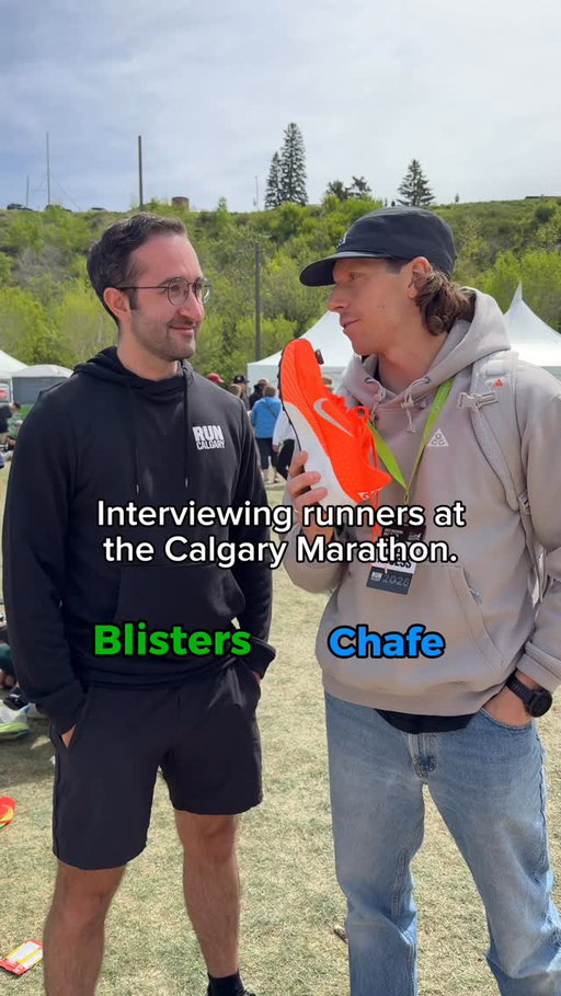 BLISTERS OR CHAFE?
#marathon #calgary #running