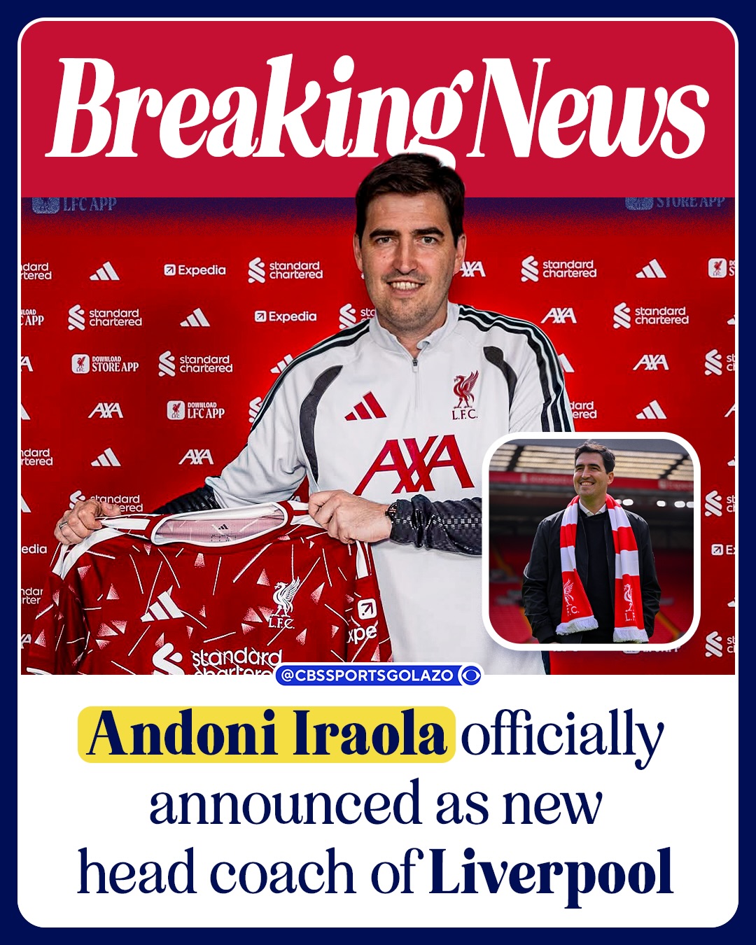 Liverpool have announced the former Bournemouth manager, Andoni Iraola, as their new head coach 🆕👔🔴