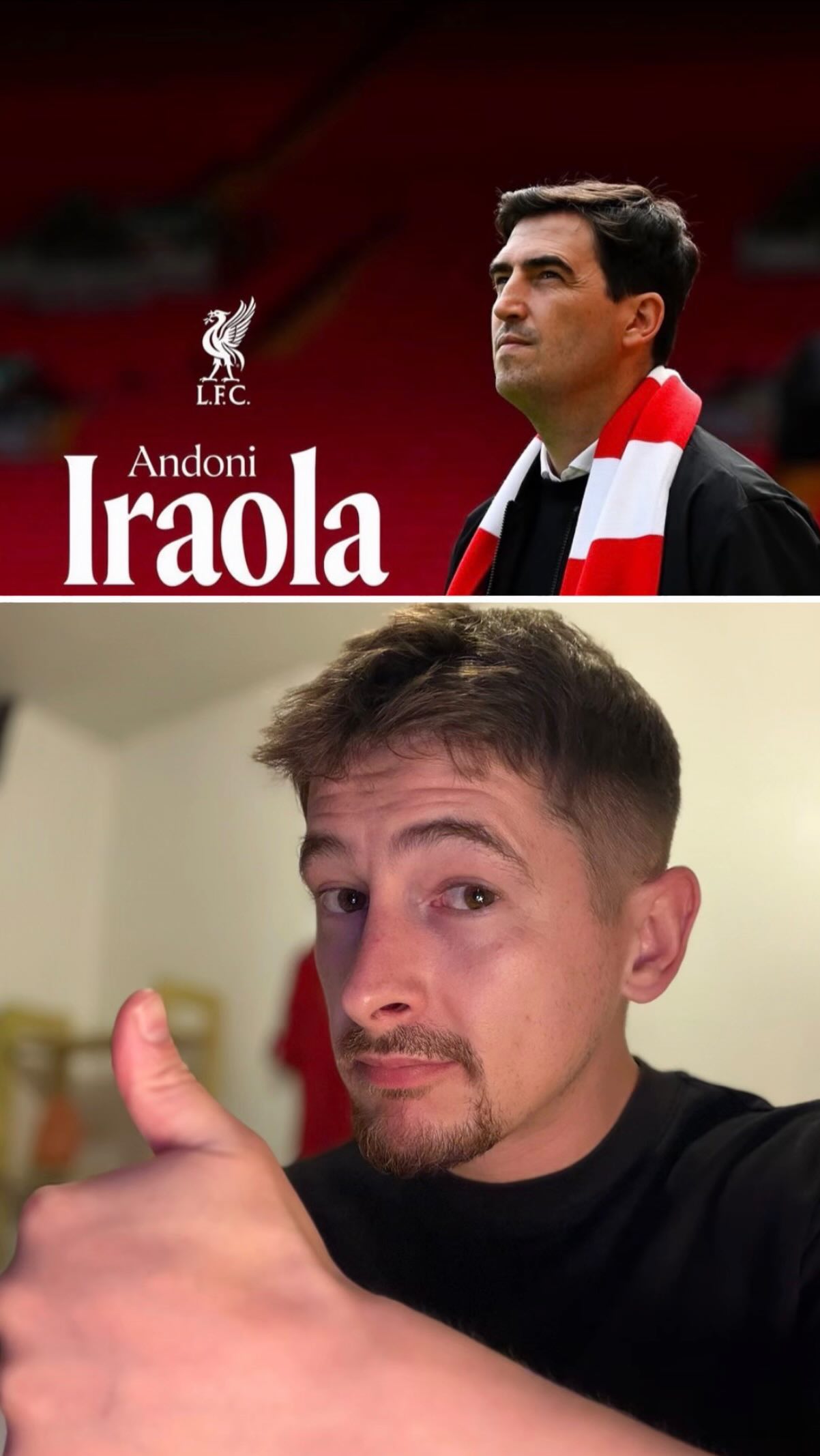 Andoni Iraola has landed at Liverpool 🔴
•
#football #soccer #liverpool #premierleague #futebol