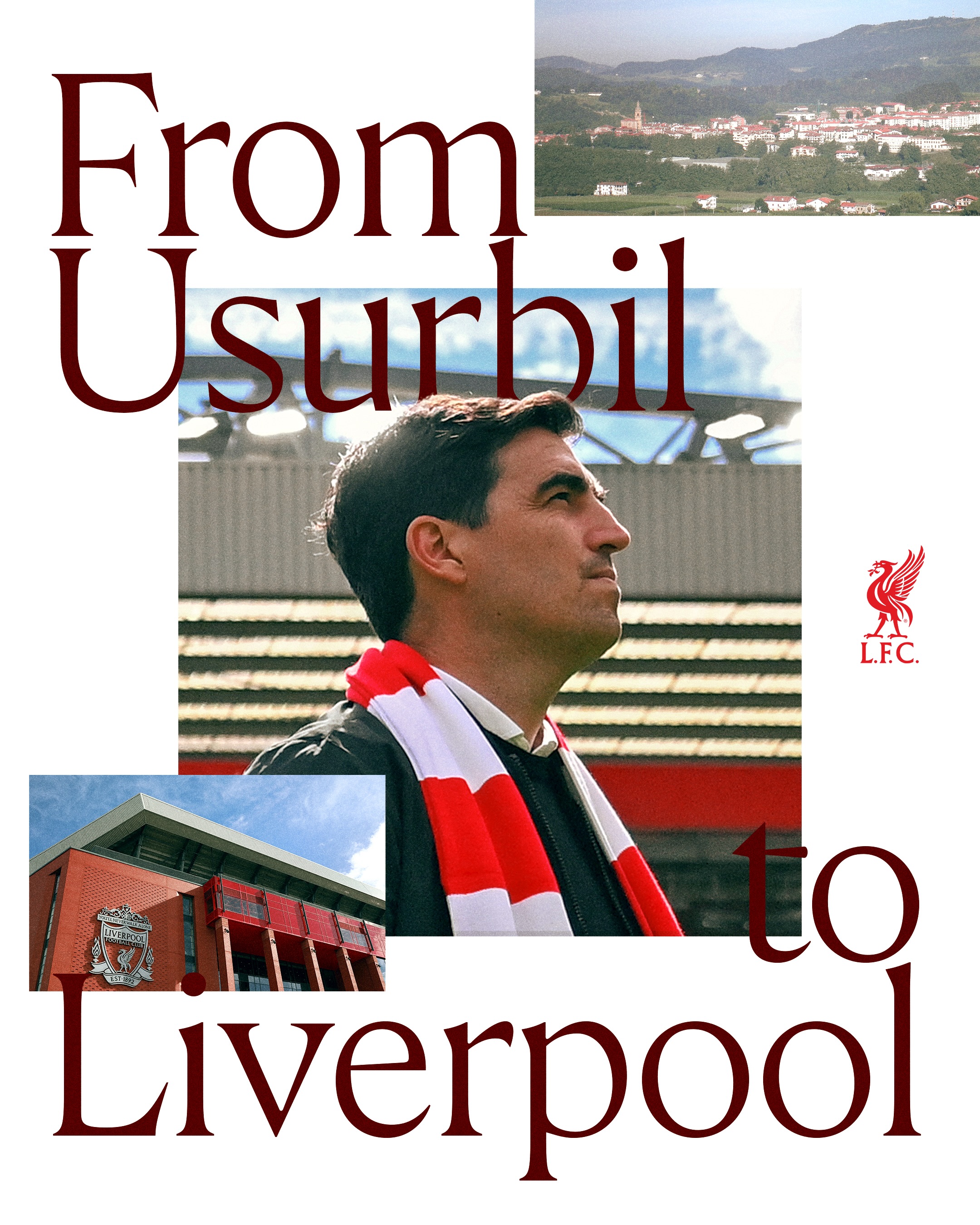 From Usurbil to Liverpool, via places including Bilbao, New York, Cyprus, Madrid and Bournemouth 🌍

Get to know Andoni Iraola 👌