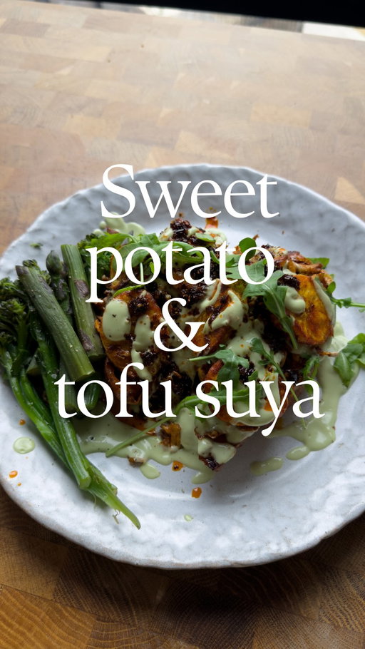 Sweet potato & tofu suya 🔥 In heavy rotation this week! 

Visual recipe for this one as I was leading with my eyes but let me know if you want a written one 🙏🏿🌱