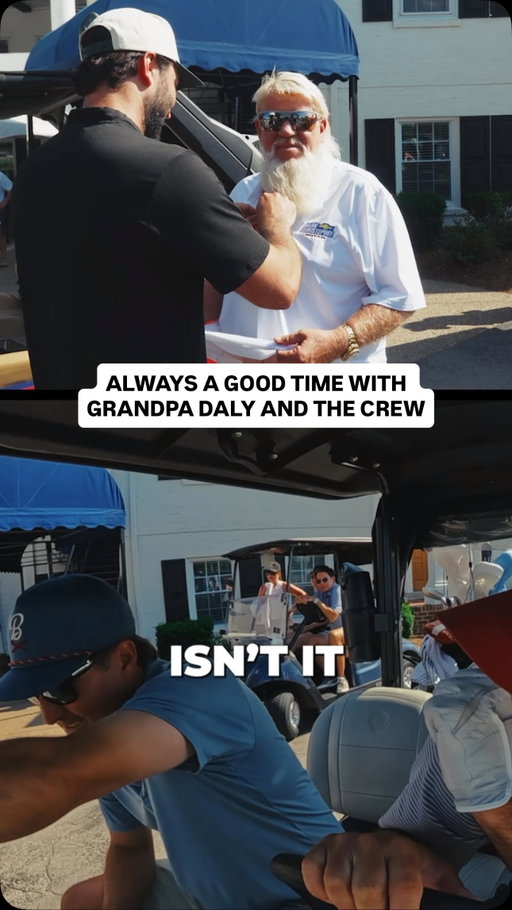 For the first time ever grandpa and I let the people actually hear what we say to each other when we’re out there. Always a fun time, @pga_johndaly @playinthrough 

Full match out on the Fore Play Golf YouTube channel.