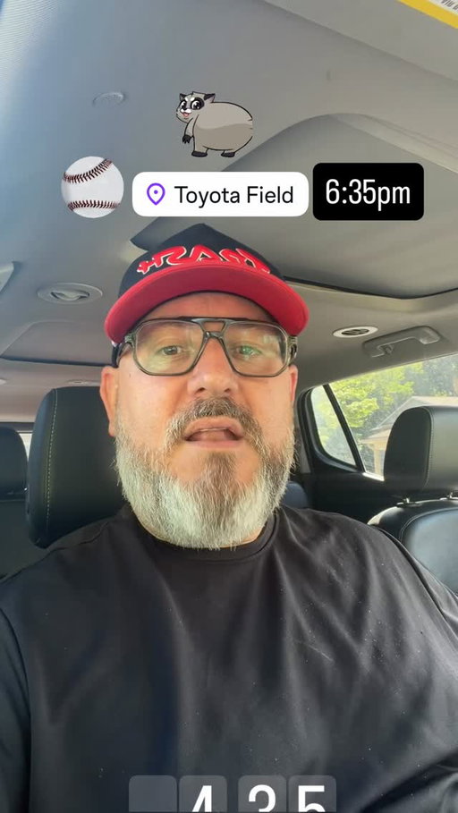 I’m throwing out the first pitch at the @trashpandasbaseball game tonight! Then I’m hosting a dating event during the game sponsored by @explorethecamp and the Trash Pandas! Come hang out and enjoy the weather and all the awesomeness going down at Toyota Field!