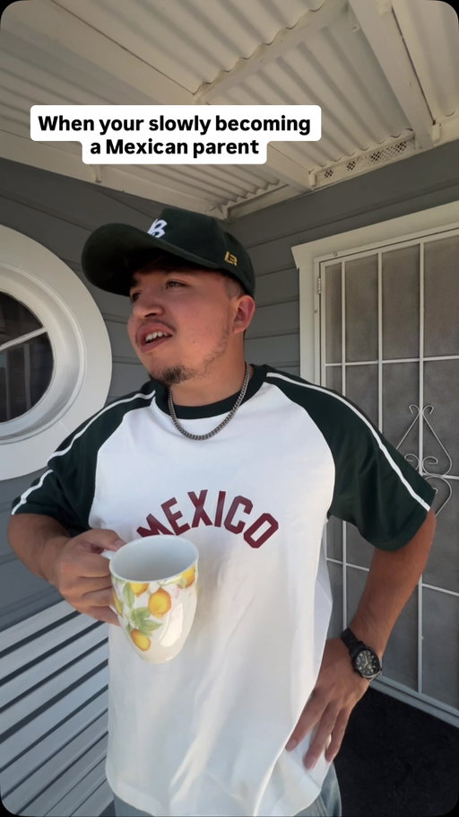 When you realize your turning into your parents😭😂😂 #mexican