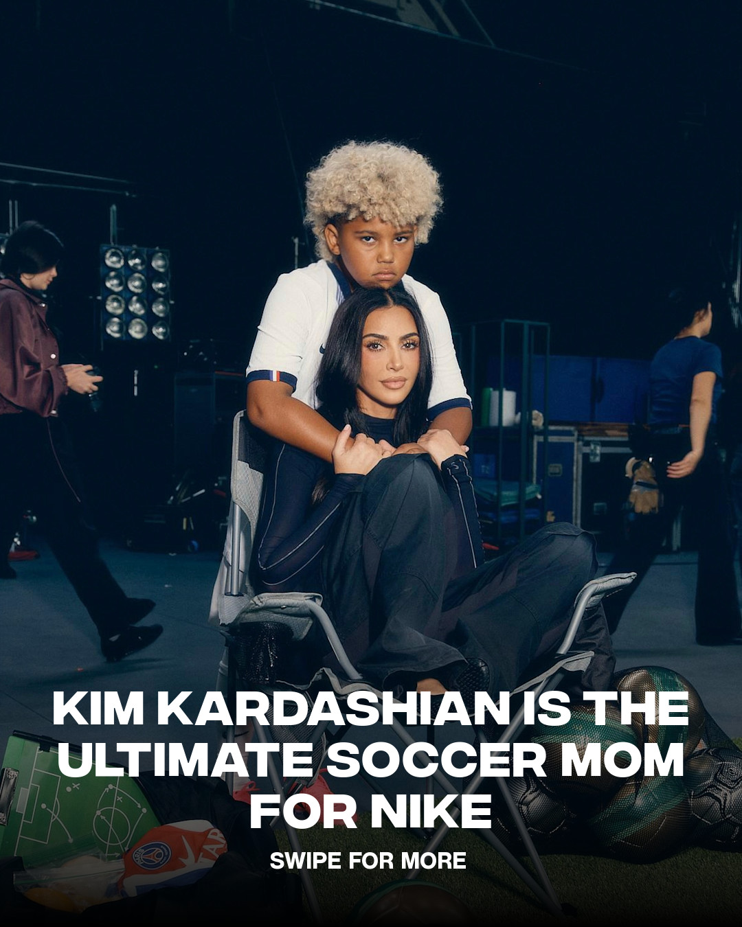 We love a mother-son moment ⚽️🥹
ㅤ
@kimkardashian gave us the BTS of her and and Saint West for @nike’s World Cup campaign, alongside Cristiano Ronaldo, LeBron James, Serena Williams, Travis Scott, and more.