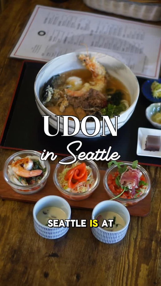 When I first ate at @azukimadison when they first opened many years ago, I thought it was the best udon in Seattle and I still haven’t found a place that’s comparable around here. The Niku Udon was my go-to and it was always so good. I recently returned for a visit and I love how they expanded to allow more seating. I had the opportunity to try one of their summer specials, the Hiyashi Udon Flight II. This cold noodle flight featured 3 styles of Cold Udon including Aged Balsamic & Virgin Olive Oil, Wild Sockeye w/ Spicy Cod Roe and Sesame Paste w/ Chili Oil and Basil. They also offer a cold udon and chilled soup special called the Shibire Niku Kakiage you can order as well. I will need to come back for that. If you prefer the traditional giant bowls of udon, I’d definitely recommend trying one of their many bowls. We got Riyuji’s Tokumori, which had everything. Perfect for anyone who can’t decide. Azuki is one of my favorite noodle spots in Seattle and if you haven’t tried it yet, I highly recommend making it out to Madison in Seattle.
#seattle #japanese #udon #noodles #restaurant