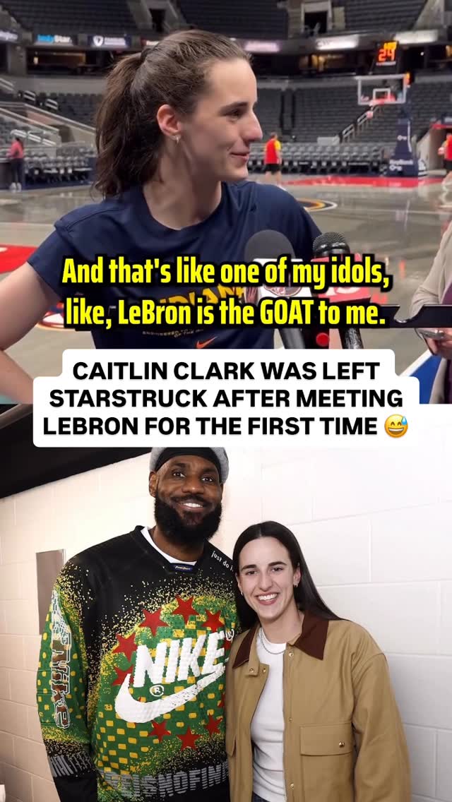 It doesn’t matter who you are… even Caitlin Clark was in shock after meeting LeBron James 😭

(🎥: KBowen1070/X)