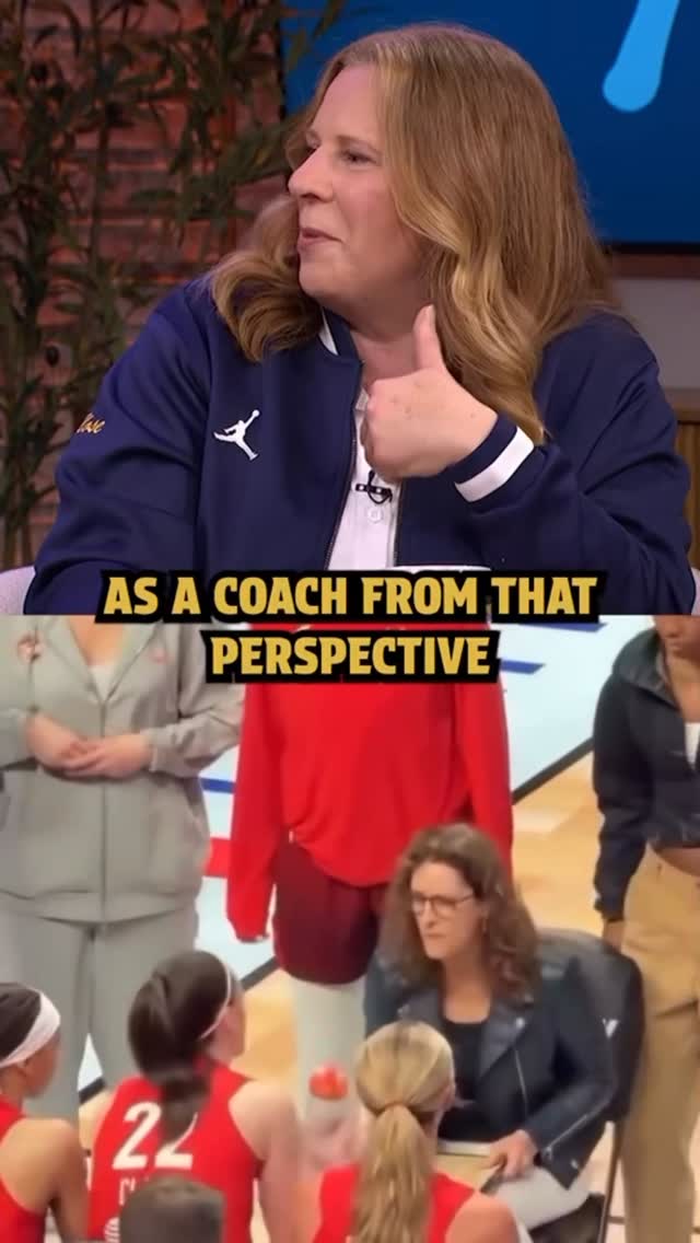 @coachcoriclose responds to the interaction between Stephanie White and Caitlin Clark that has taken over the sports world