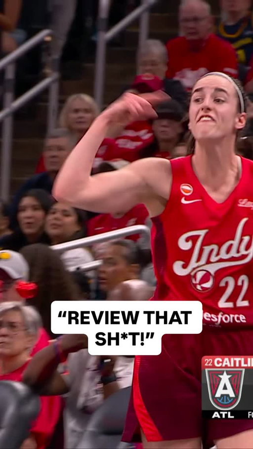 Caitlin Clark was not happy with the foul call.

The Fever did not challenge and CC was called for her 3rd foul.