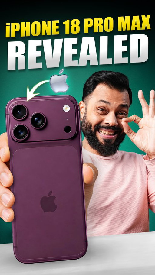 iPhone 18 Pro Max First Look🔥

Share this with someone who is planning to buy a new iPhone🤔

[iPhone 18 Pro Max, iPhone 18 Series, iPhone Ultra Fold]

#iPhoneUltra #iPhone18Pro #iPhone18ProMax #iPhone18 #iPhone18Series
