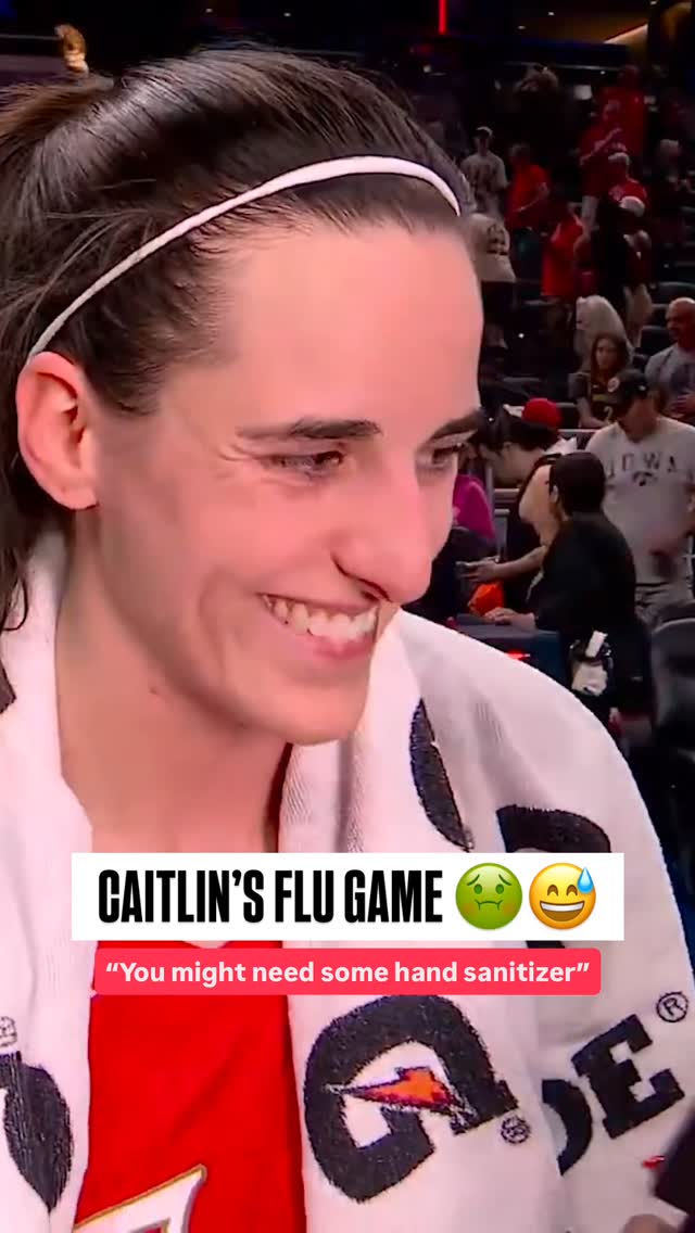 Caitlin Clark didn’t want @kayla_grey getting sick too 😂 #WNBA

(via @primevideo)