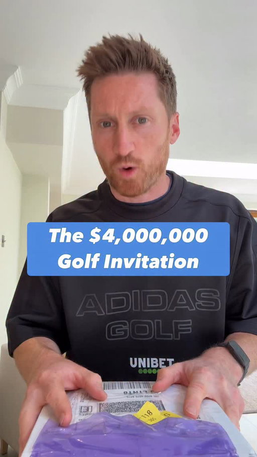 Pumped for this….. ⛳️ 💰