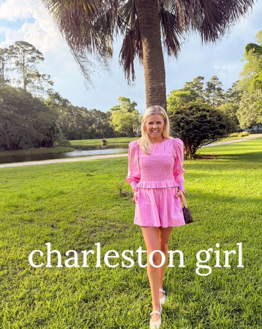 Another Charleston Girl edit ✨

Summer is officially here, and this week’s Charleston Girl is full of all things coastal, sunny, and girlie. Sharing a few local finds I’ve been loving lately, places I always go back to, pieces I somehow own in every color, and the little things that make summer in Charleston so special.

Think of this as a small edit of Charleston favorites I’d recommend to a friend.

charleston girl coffee find ☕️- @dutchbros Finally tried Dutch Bros and now I get the hype. I’ve been wanting to stop by since it opened, and it definitely gave me Secret Lives of Mormon Wives vibes. The cold foam was so good, and I loved how quick and easy the drive-thru experience was. 

charleston girl hobby approved🀄️- @ohmymahjong @rebecca.illustrated I’ve been so excited to share these. The Ocean Tiles from Oh My Mahjong are a set I’ve had my eye on for the longest time. Mahjong has become such a special hobby for me. It’s been a chance to slow down, connect with friends, and enjoy a little friendly competition along the way.

charleston girl look of the week👛- @shopemilymccarthy This blazer deserves a moment of its own. The details are incredible, and I only wish you could see the lining because the pattern inside is just as beautiful as the outside. If you’re ever in Savannah, make a stop at Emily McCarthy because it’s one of those stores that feels special and elegant the second you walk in. 

charleston girl go to sandwich shop🥪- @giannonechs Giannone is hands down my favorite sandwich shop in Mount Pleasant. The focaccia is incredible, and I always order the chicken cutlet with roasted tomato sauce and fresh mozzarella.

charleston girl go to beauty product👩🏼- @crownaffair I’ve never been a huge dry shampoo person, and honestly, I was skeptical about trying a powder version. Crown Affair completely changed my mind. It’s helped me stretch my wash days by a few extra days, adds so much volume, and never leaves my hair feeling heavy.

charleston girl go to date night🍝- @allorachs Allora is one of Ian and my favorite date night spots downtown. We always find ourselves going back to the fresh, seasonal, and cozy atmosphere. 

What are you loving lately?
