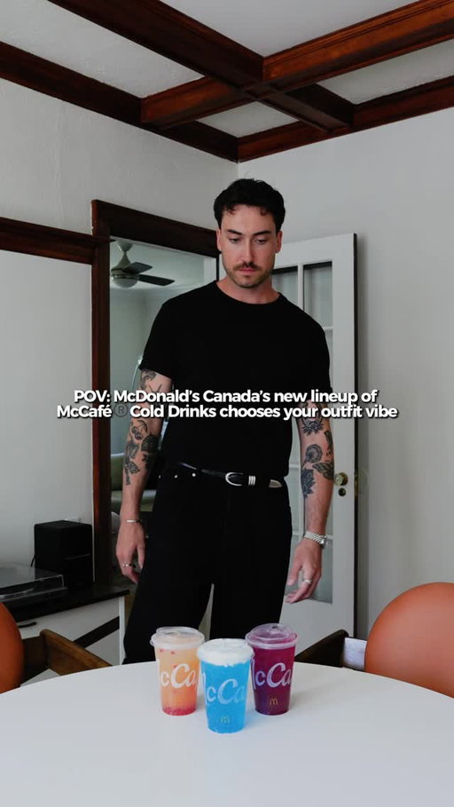 OUTFIT VIBES with @mcdonaldscanada NEW McCafé Cold Drinks lineup.

3 summer drinks, 3 different moods.
I started matching my fits to the new lineup and now I can’t stop.

🥭 Mango Pineapple Refresher → warm, light summer styling
 🫐 Sprite® Berry Bliss → sporty, energetic streetwear, pop of blue
🍇 Blackberry Passionfruit Refresher → darker, elevated evening look

The taste and quality are THAT good.

Which one matches your vibe the best? *AD
