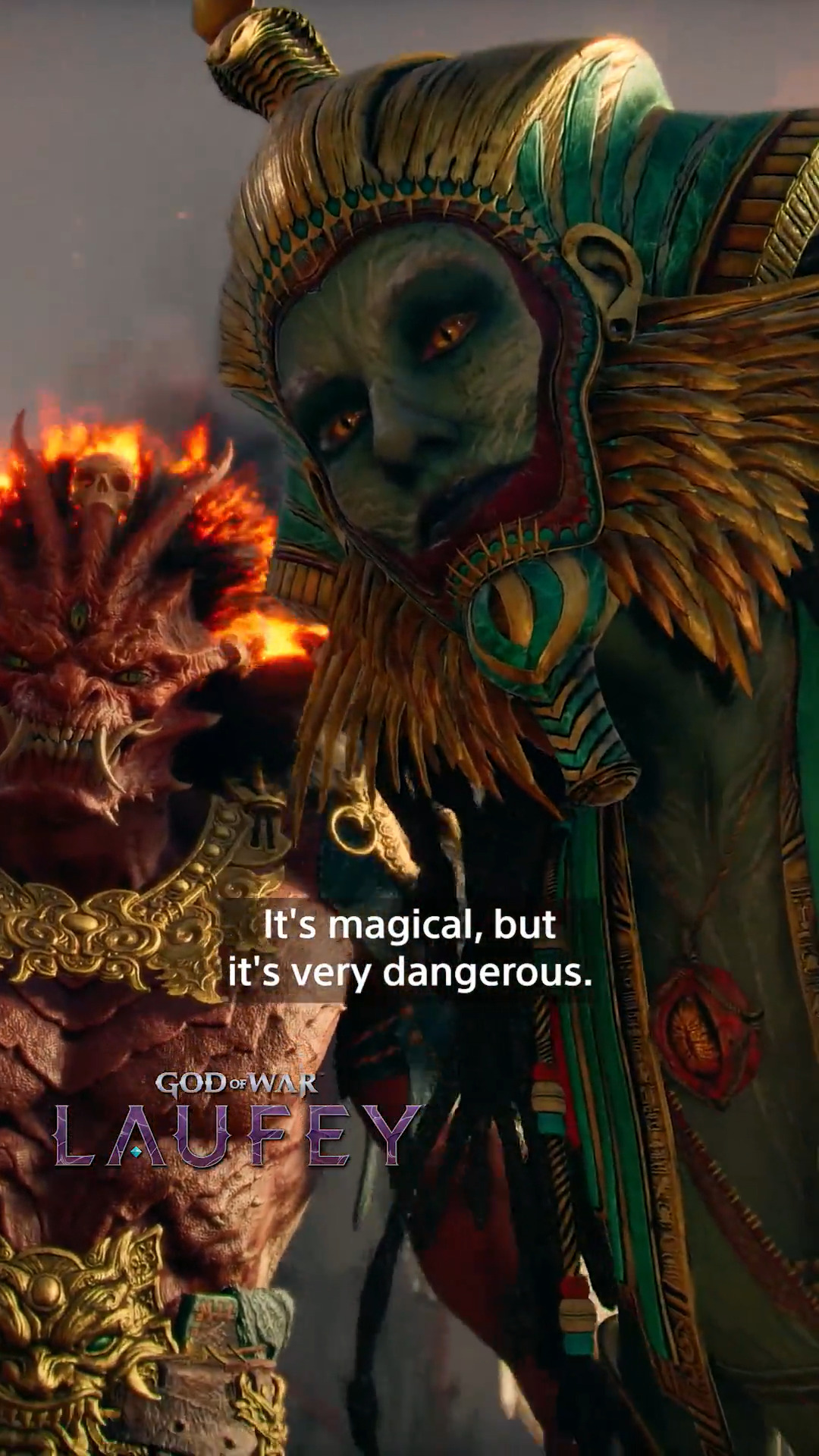 Welcome to The Everywhen, afterlife of the gods.

Get ready to explore the birthplace of magic in God of War Laufey, coming to PS5.