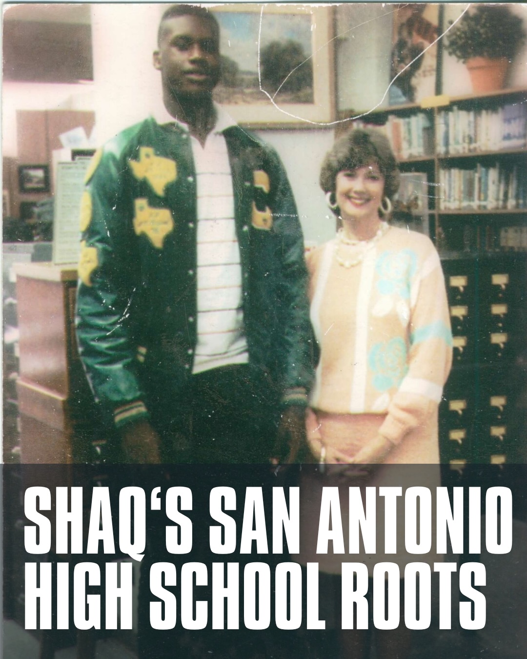Some fun San Antonio basketball history ahead of Game 2 today. Did you know one of the greatest players in NBA history got his start in the Alamo City?

Before becoming a four-time NBA champion and Hall of Famer, Shaquille O’Neal starred at Cole High School on Fort Sam Houston. After transferring to Cole, Shaq led the Cougars to a perfect 36–0 season and the 3A State Championship in 1989. His numbers were impressive, with an average of 32 points, 26 rebounds, and 8 blocks per game.

Hopefully, Shaq is rooting for our Spurs! Vamos!

#texashistory #sanantonio #sportshistory