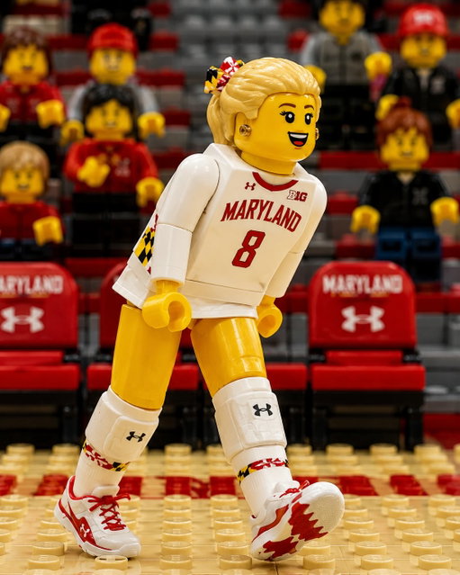 Maryland Volleyball: The LEGO Set 🏐