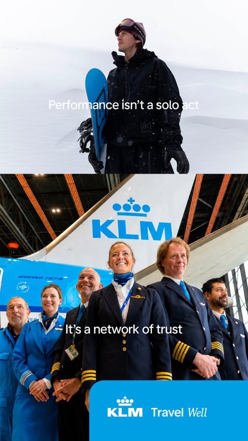Proud to be continuing this journey with @klm Royal Dutch Airlines. Over the past two years, we’ve had the chance to tell stories about travel, purpose and the people behind every journey. What I’ve learned along the way is that whether you’re competing at the highest level or helping thousands of people travel every day, success is never a solo effort.
It takes a team. It takes trust. It takes people who genuinely care. Huge thanks to everyone at KLM who welcomed us behind the scenes and shared their story.
Excited to share this new chapter with you. 
#TravelWell #BeyondTheMiles #NotaSoloAct