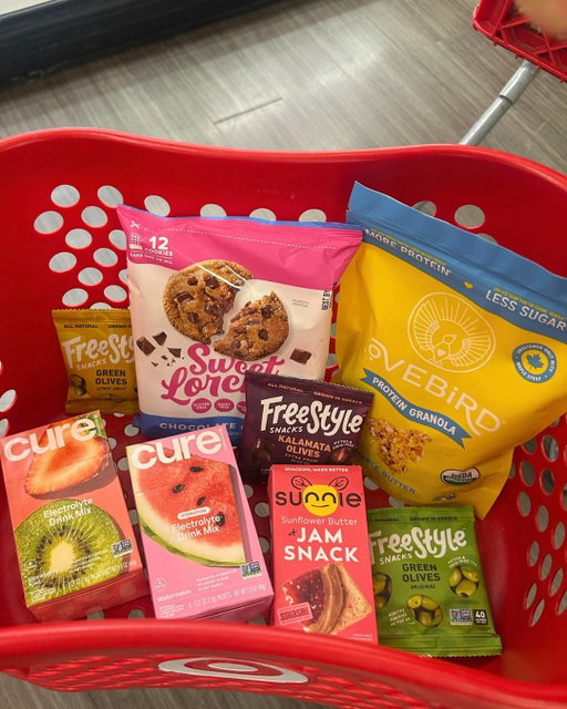 CLOSED 🛒 TARGET AISLE GIVEAWAY 🛒⁠
⁠
We made it to Target, so obviously we had to make a few friends in the aisle.⁠
⁠
To celebrate Cure landing in the beverage aisle, we’re teaming up with some @target favorites for a snack-and-sip bundle worth clearing pantry space for.⁠
⁠
One winner will receive new Cure Target flavors, plus delicious in-store finds from @sweetlorens, @sunniesnacks, @eatlovebird, and @freestylesnacking.⁠
⁠
Basically everything you’d “accidentally” add to cart anyway. This time, it’s on us.⁠
⁠
To enter:⁠
1. Follow @cure, @sweetlorens, @sunniesnacks, @eatlovebird, and @freestylesnacking⁠
2. Like this post⁠
3. Tag someone who appreciates a very good snack lineup⁠
4. Share to your story for an extra entry⁠
⁠
Giveaway ends Monday, June 8 at 11:59 PM PT.⁠
⁠
Must be 18 years or older and reside in the US to enter. Must be following all participating accounts at the time of drawing. Winner will be contacted via DM from @cure ONLY. Please block/report any spam accounts. This giveaway is not sponsored, endorsed, administered by, or associated with Instagram or Target.