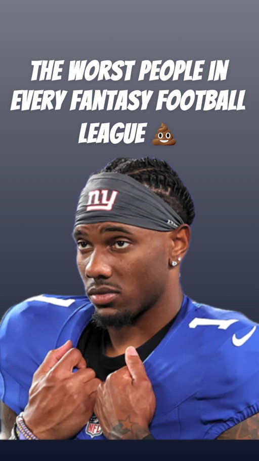 Don’t be any of these people… #fantasyfootball #fantasyfootballadvice #fantasyfootballtips #fantasyfootballmemes
