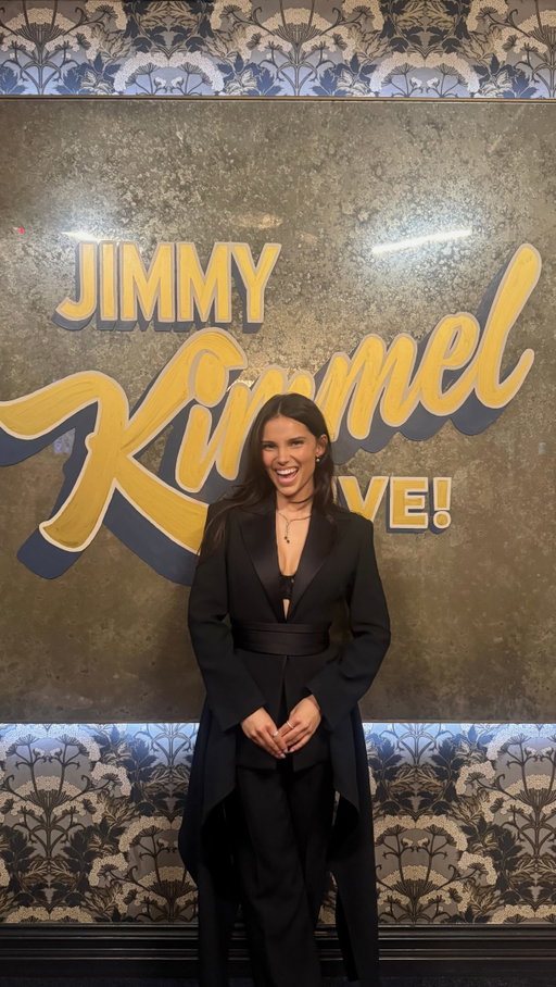 Having a nice date at @jimmykimmel🥰 

Obsession star Inde Navarrette on @jimmykimmellive tonight!