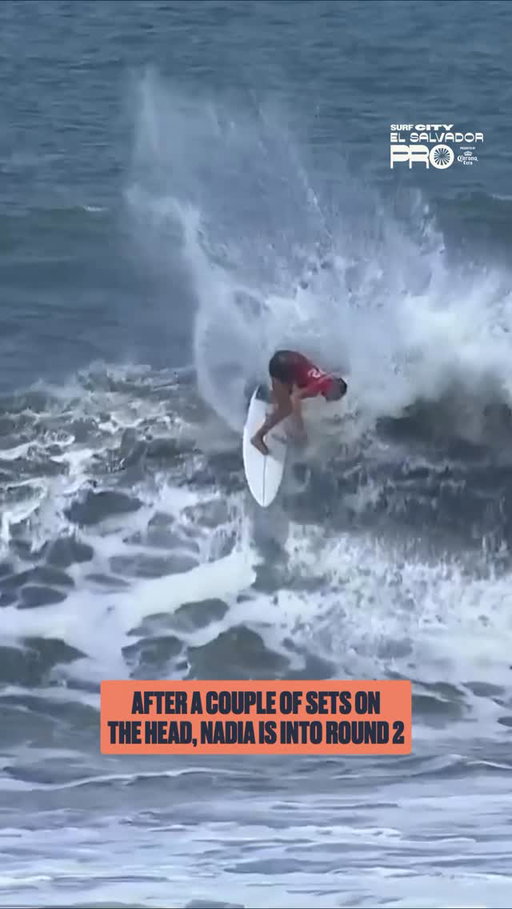 The Basque rookie @nadiaerostarbe starts off strong at Punta Roca 🔥

📺 Watch the @surfcity #ElSalvadorPro live at worldsurfleague.com

@corona