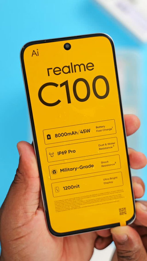 realme C100 Unboxing, Price & Spec.

Price:N362,700 / $260

Specs:
-8,000 mAh Battery 
-IP68/69k
-6.8 inch IPS LCD with 120Hz refresh rate 
-MediaTek Helio G92 Max
-8GB/256GB
-Stereo Speakers

#realmeC100series #realmebatterychampion #8000durablechampion #asmr