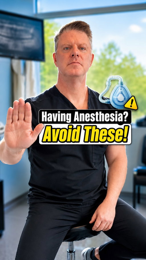 What not to do. General education purposes only, always consult your surgeon first. #reels #anesthesiology