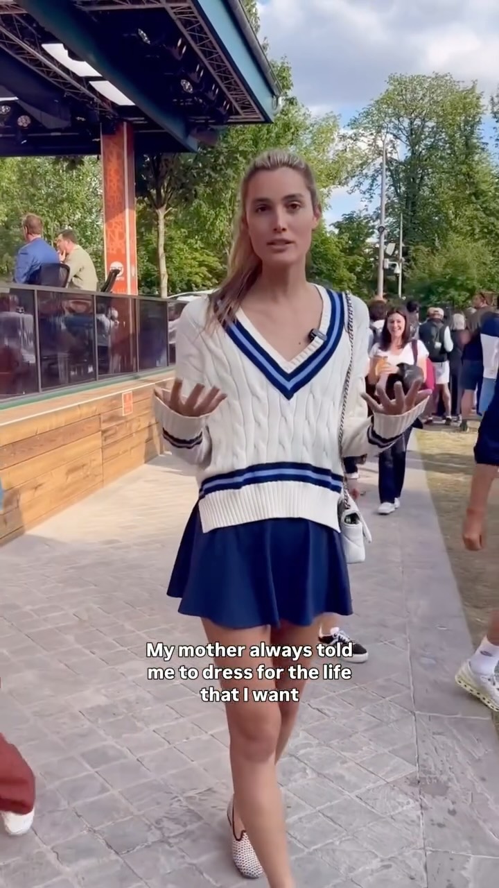 Snack hunting at Roland Garros